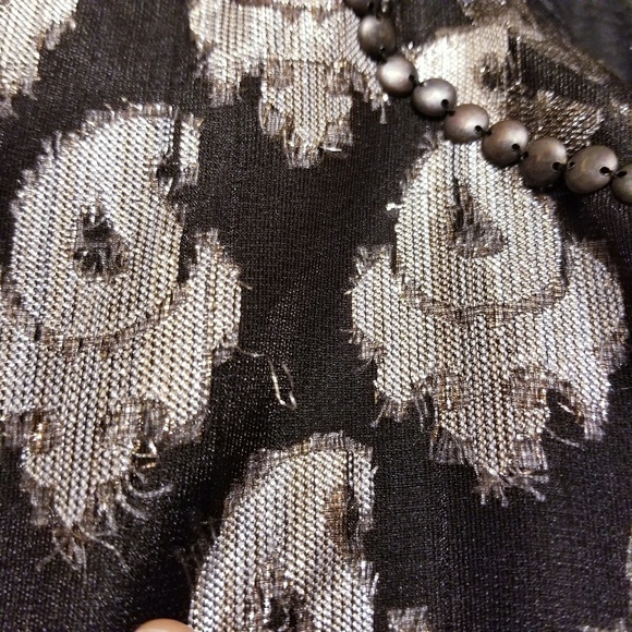 Free People | Metallic Racerback Cocktail Dress (Size 6) - Picture 7 of 8